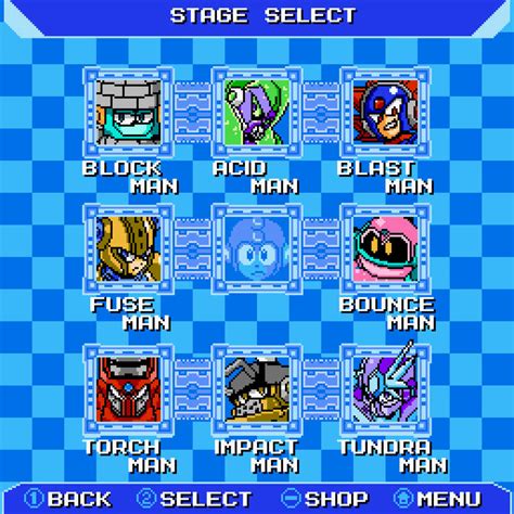 mega man 11 stage order